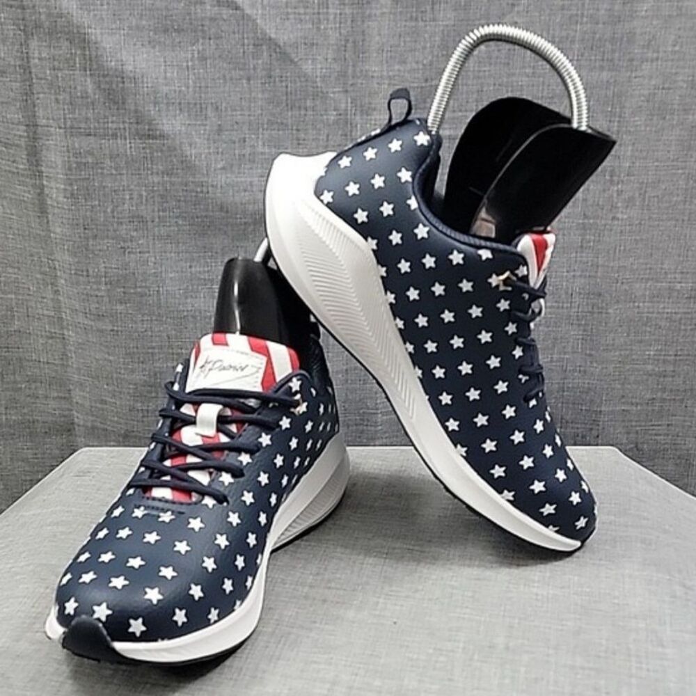 RDC SHOE COMPANY NWOT The Patriot Shoe American Flag Marine Veterans Women's 8.5